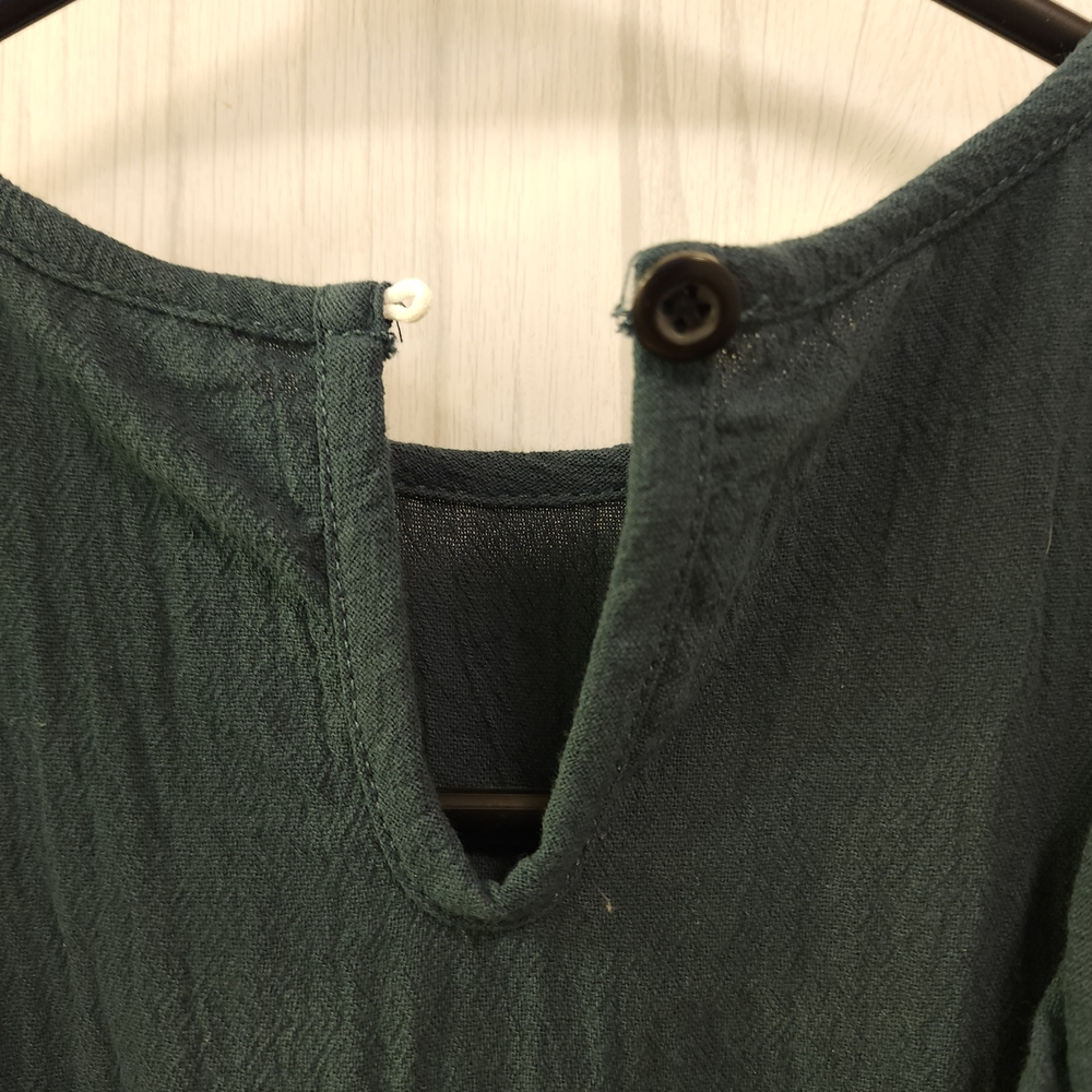 Charming Green Kids Dress - Picture 7 of 8